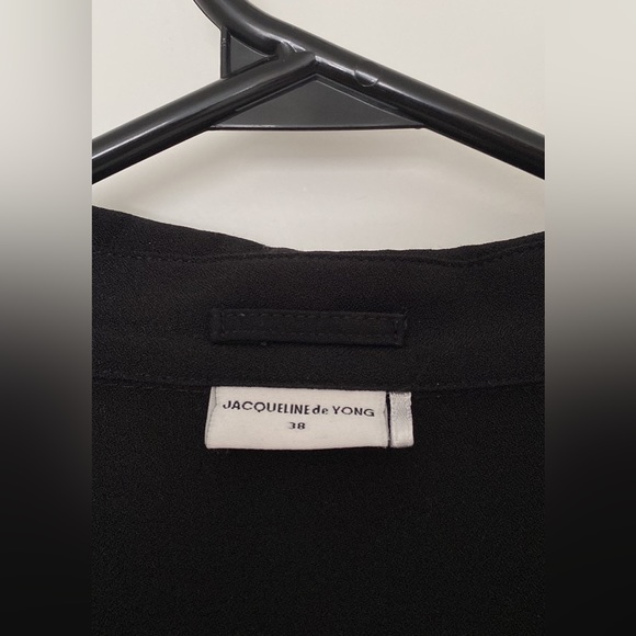 Black Chiffon Blazer - Picture 2 of 2